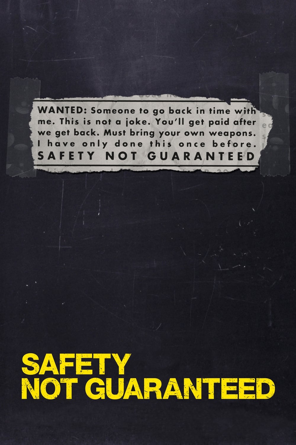 Banner Phim Không Đảm Bảo An Toàn (Safety Not Guaranteed)