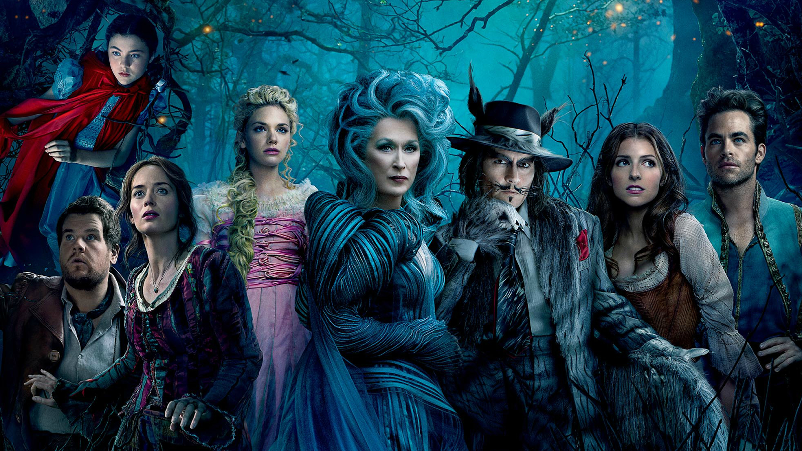 Banner Phim Khu Rừng Cổ Tích (Into The Woods)