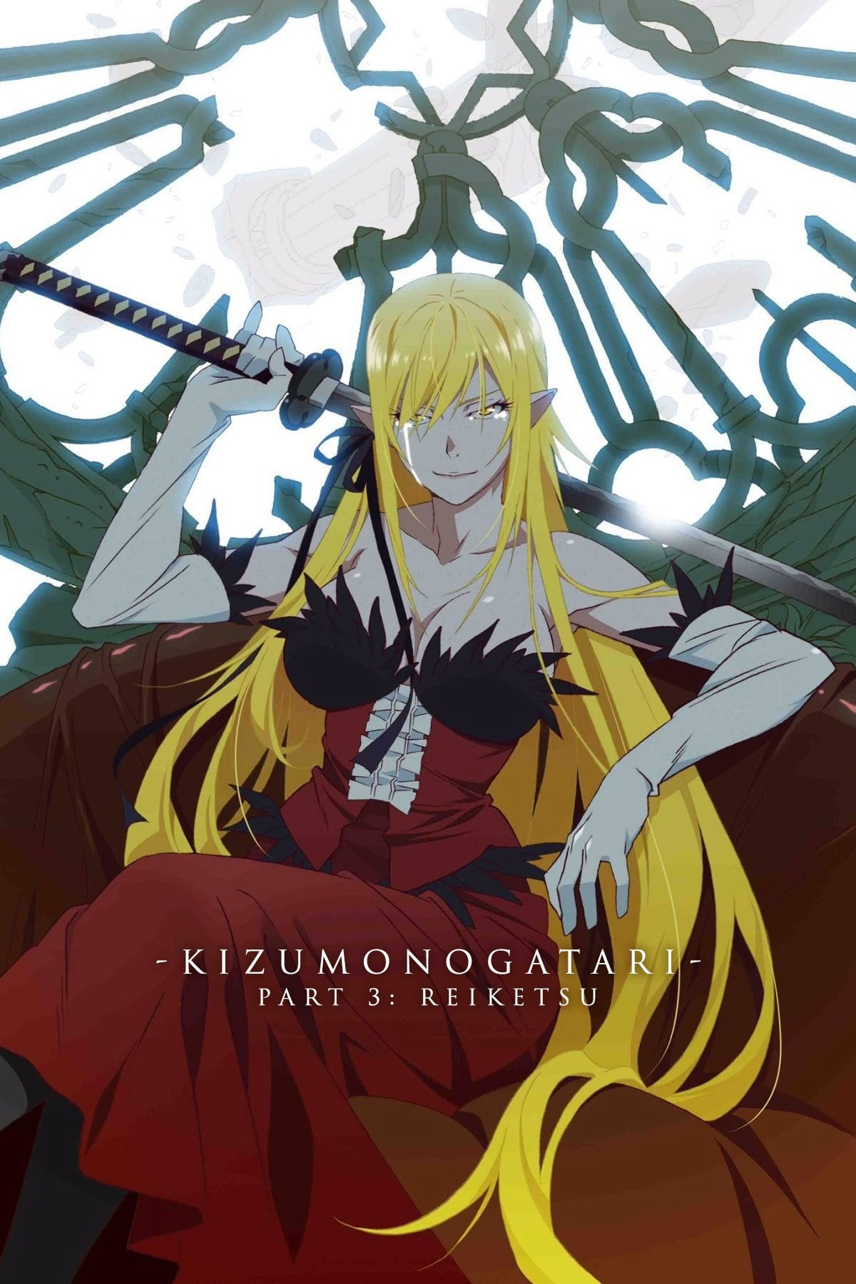 Banner Phim Kizumonogatari Phần 3 : Lãnh Huyết (Kizumonogatari Part 3: Reiketsu)