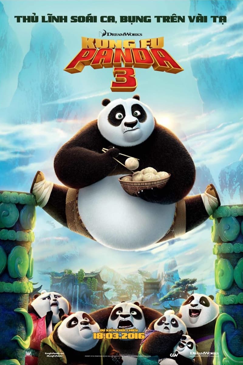Banner Phim Kung Fu Gấu Trúc 3 (Kung Fu Panda 3)