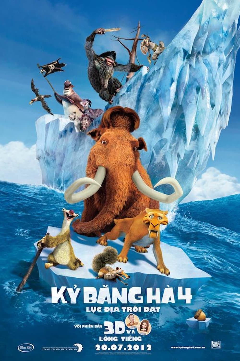 Banner Phim Kỷ Băng Hà: Lục Địa Trôi Dạt (Ice Age: Continental Drift)