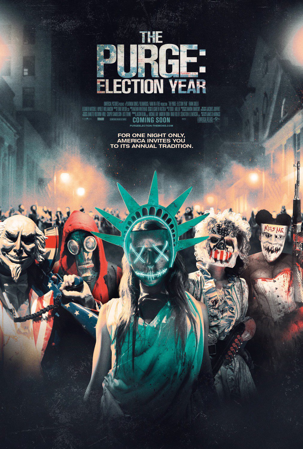 Banner Phim Lễ Thanh trừng: Năm bầu cử (The Purge: Election Year)