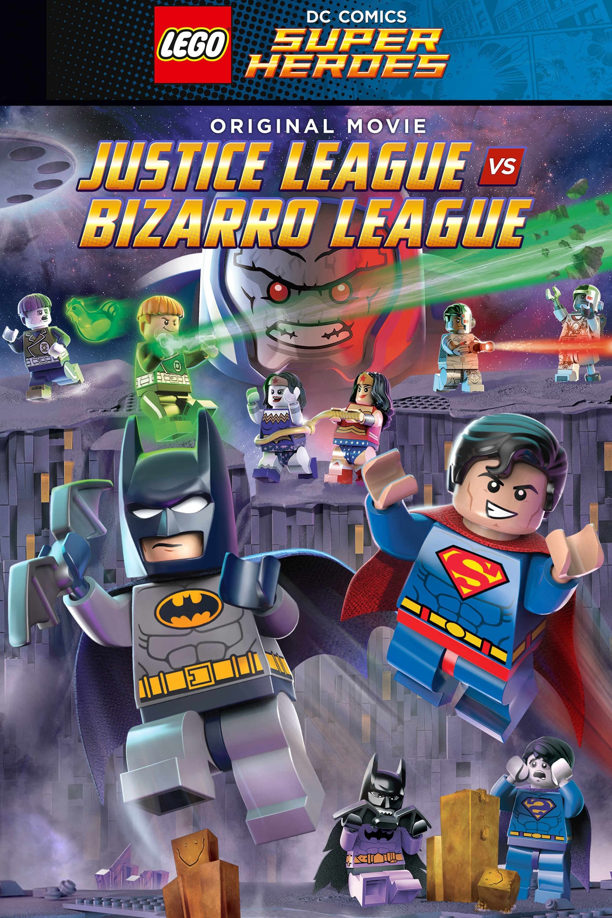 Banner Phim Lego DC Comics Super Heroes: Justice League vs. Bizarro League (Lego DC Comics Super Heroes: Justice League vs. Bizarro League)