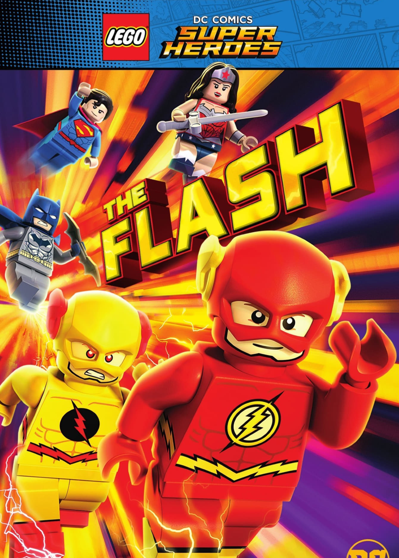 Banner Phim Lego DC Comics Super Heroes: Tia Chớp (Lego DC Comics Super Heroes: The Flash)