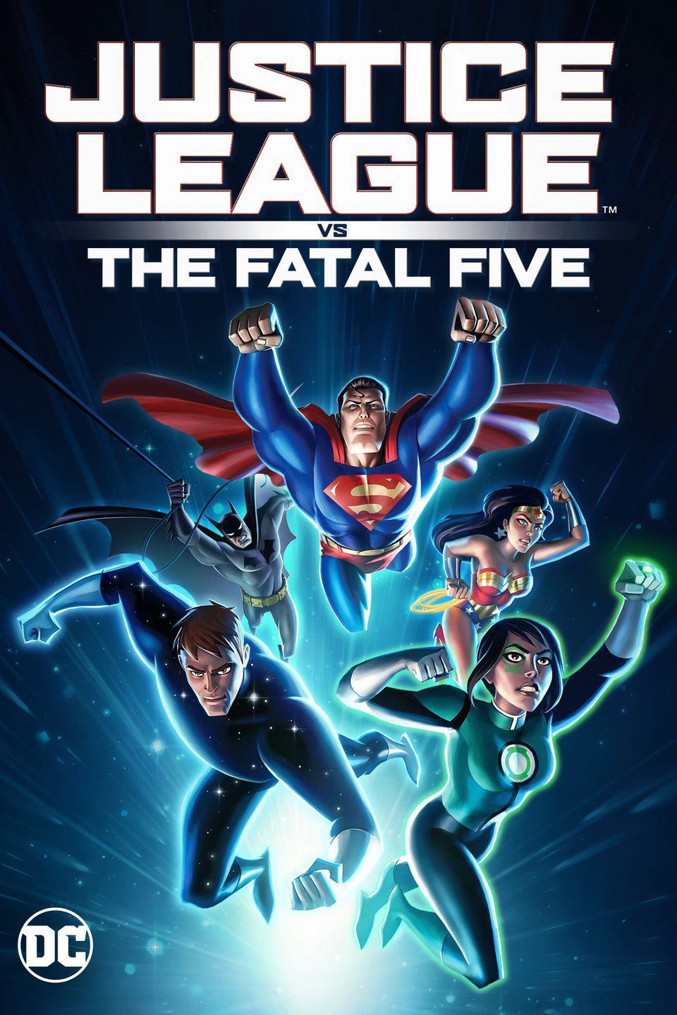 Banner Phim Liên Minh Công Lý Đối Đầu Fatal Five (Justice League Vs The Fatal Five)