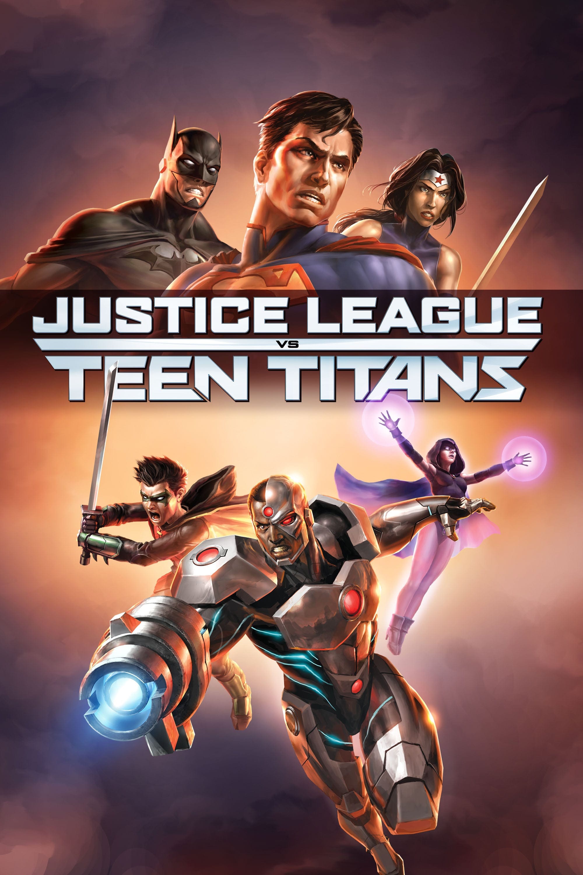 Banner Phim Liên Minh Công Lý vs. Teen Titans (Justice League vs. Teen Titans)