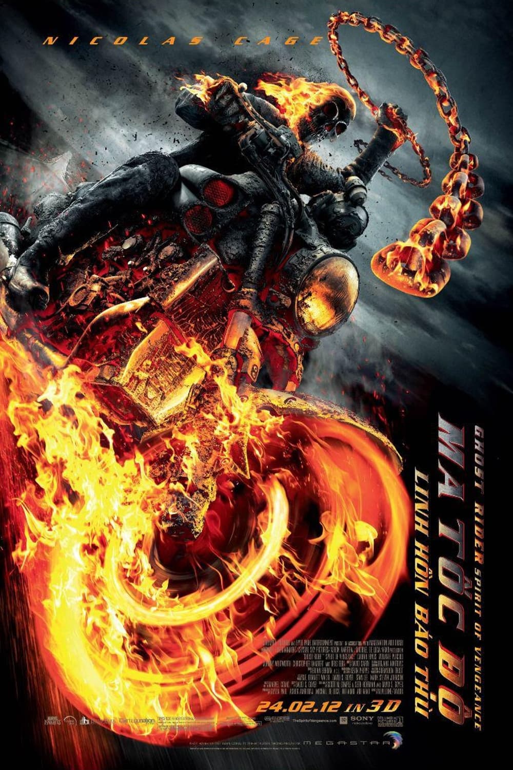 Banner Phim Ma Tốc Độ 2: Linh Hồn Báo Thù (Ghost Rider: Spirit of Vengeance)
