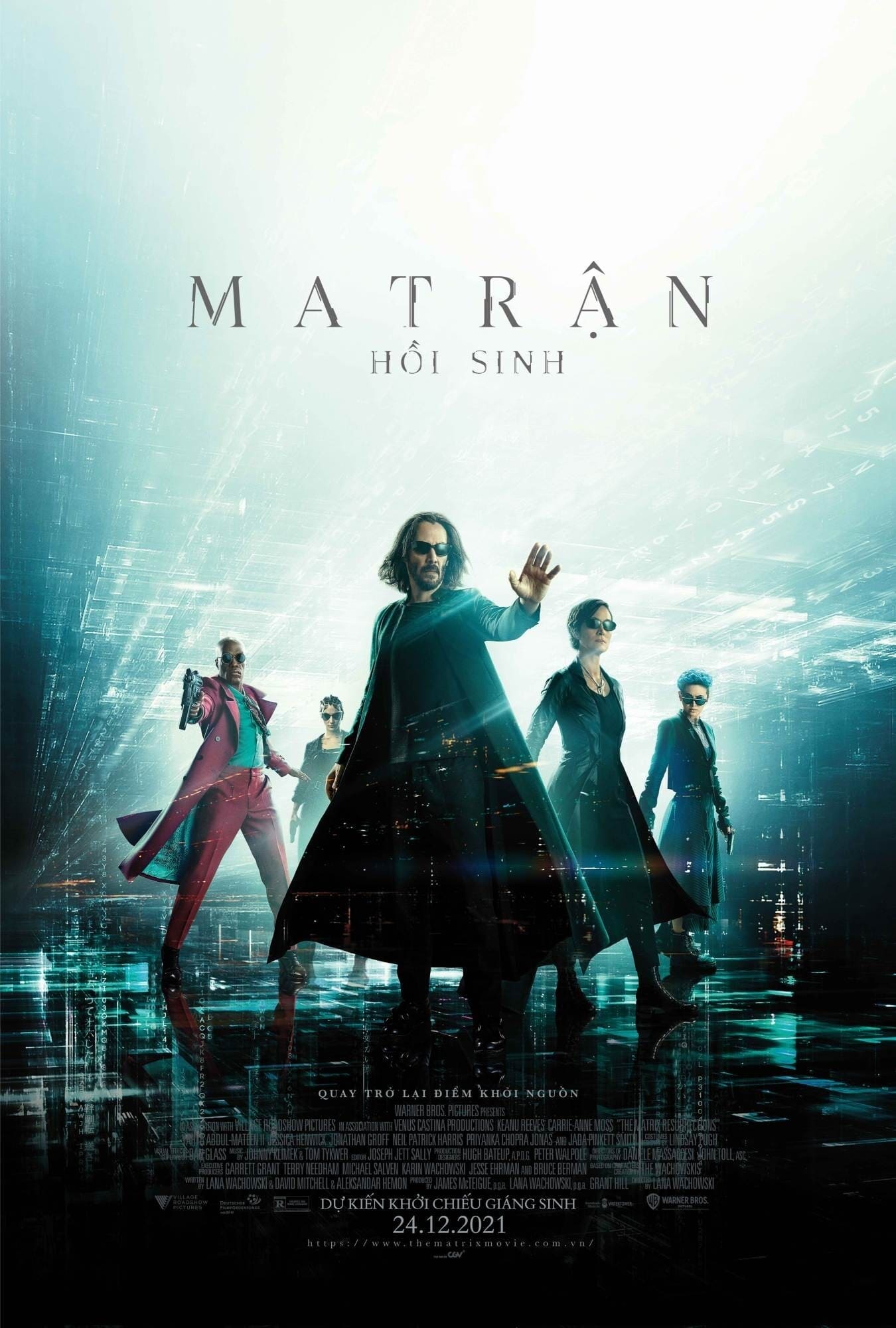 Banner Phim Ma Trận: Hồi Sinh (The Matrix Resurrections)