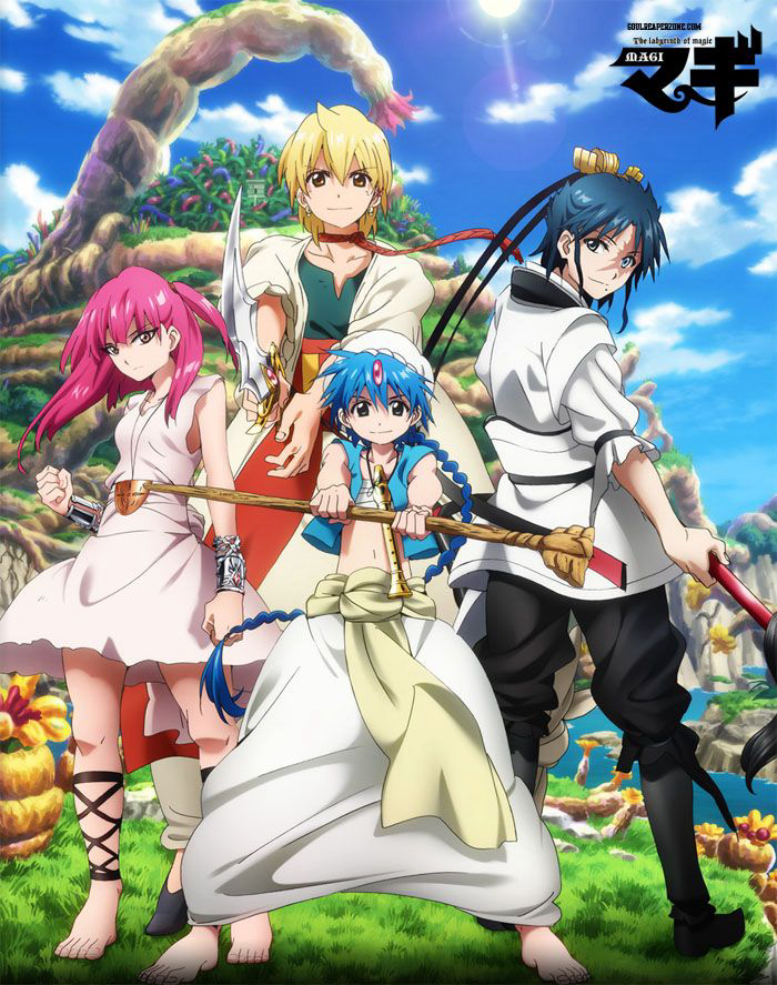 Banner Phim Magi: The Labyrinth Of Magic (Vương Quốc Ma Thuật, Magi Season 1)