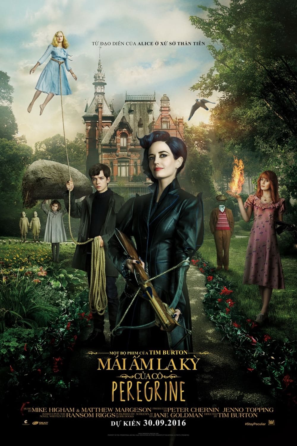 Banner Phim Mái Ấm Lạ Kỳ Của Cô Peregrine (Miss Peregrine's Home for Peculiar Children)