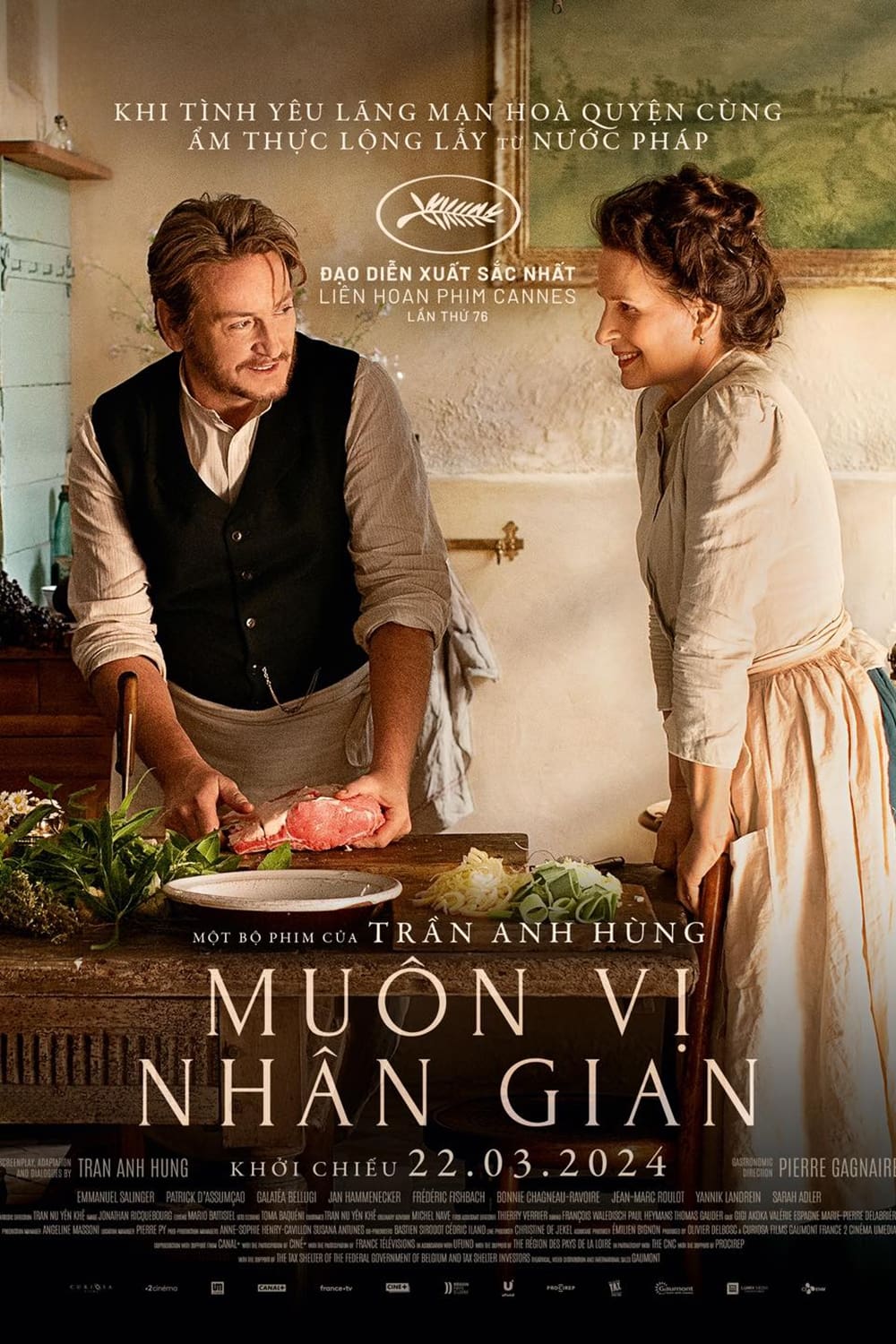 Banner Phim Muôn Vị Nhân Gian (The Taste of Things)