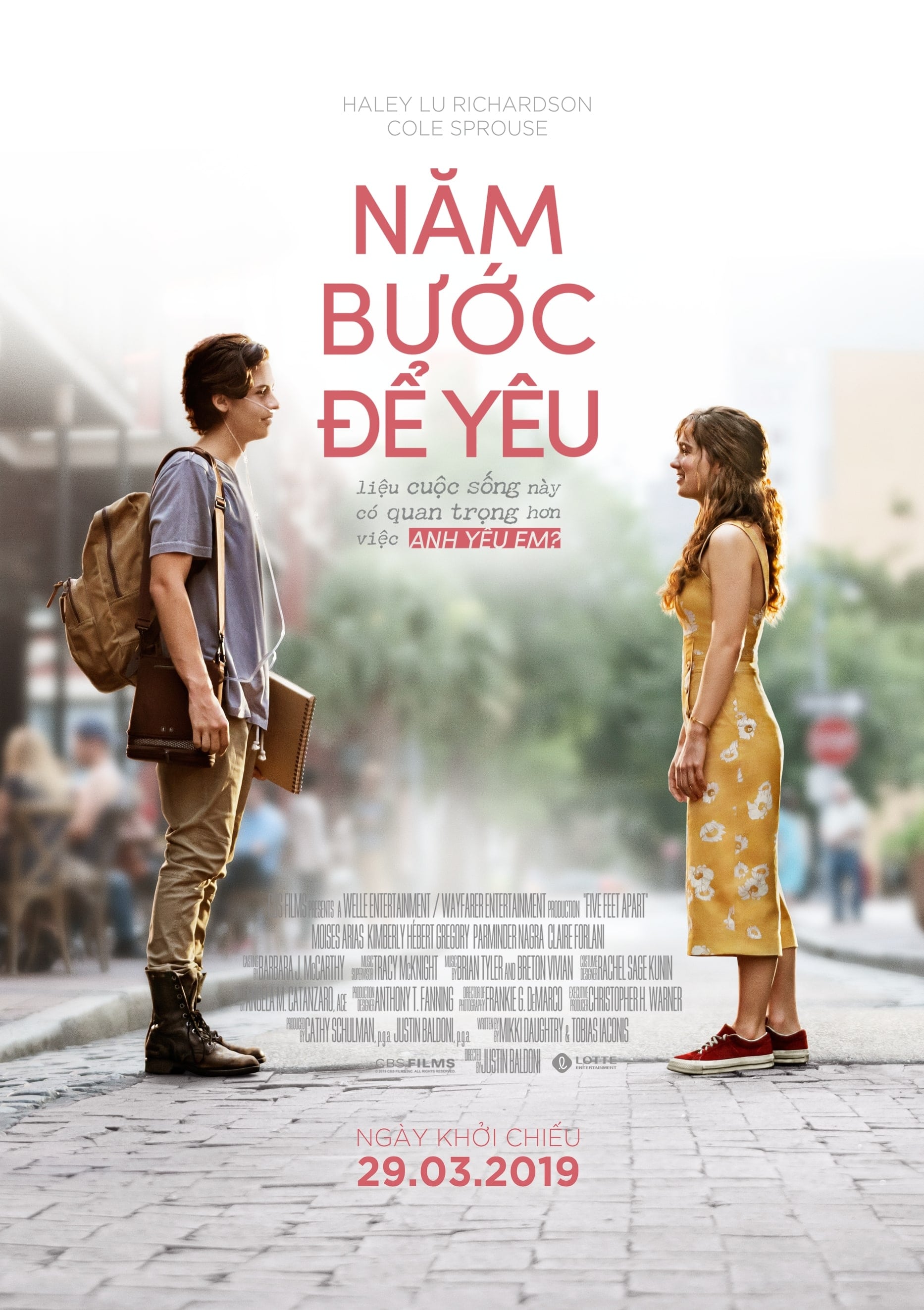 Banner Phim Năm Bước Để Yêu (Five Feet Apart)