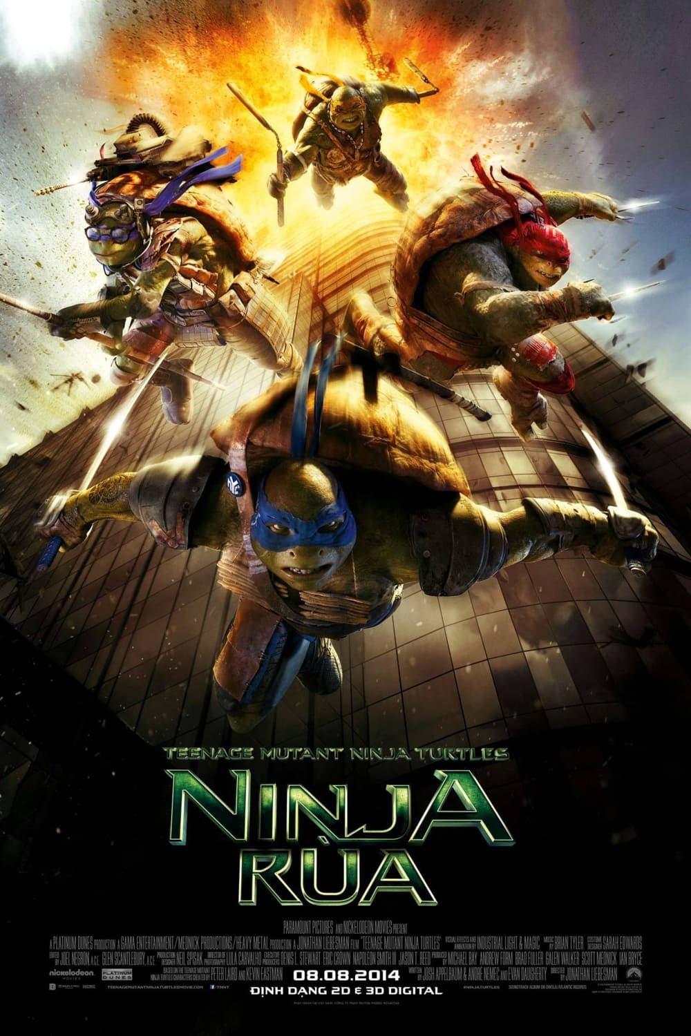 Banner Phim Người Dơi và Ninja Rùa (Batman vs Teenage Mutant Ninja Turtles)