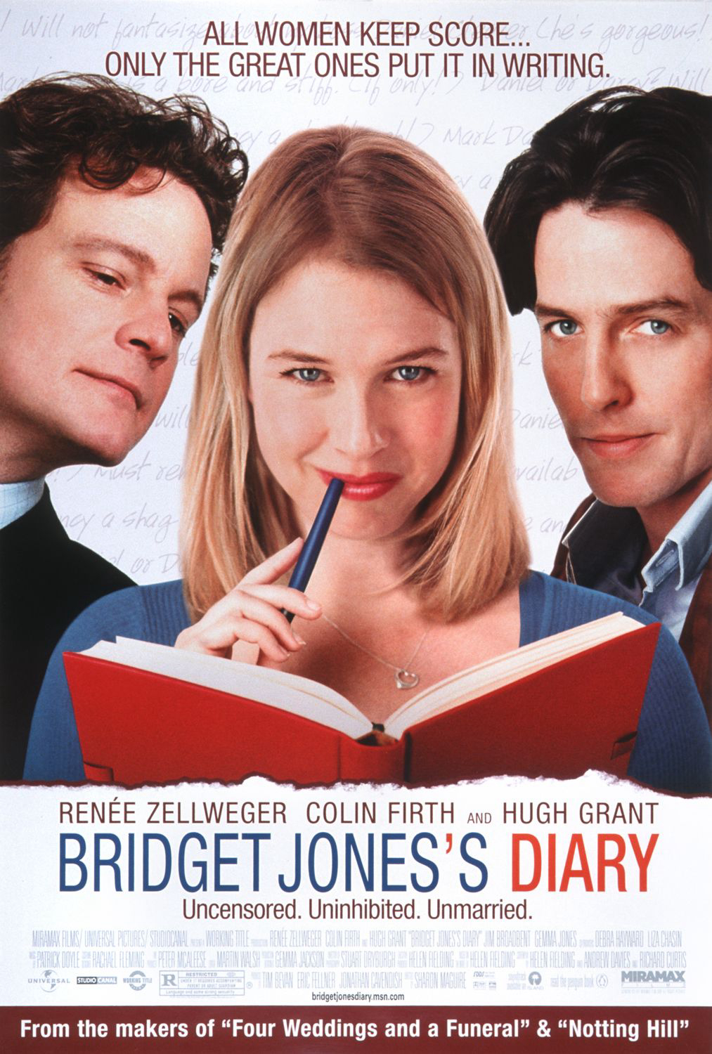 Banner Phim Nhật Ký Tiểu Thư Jones (Bridget Jones's Diary)