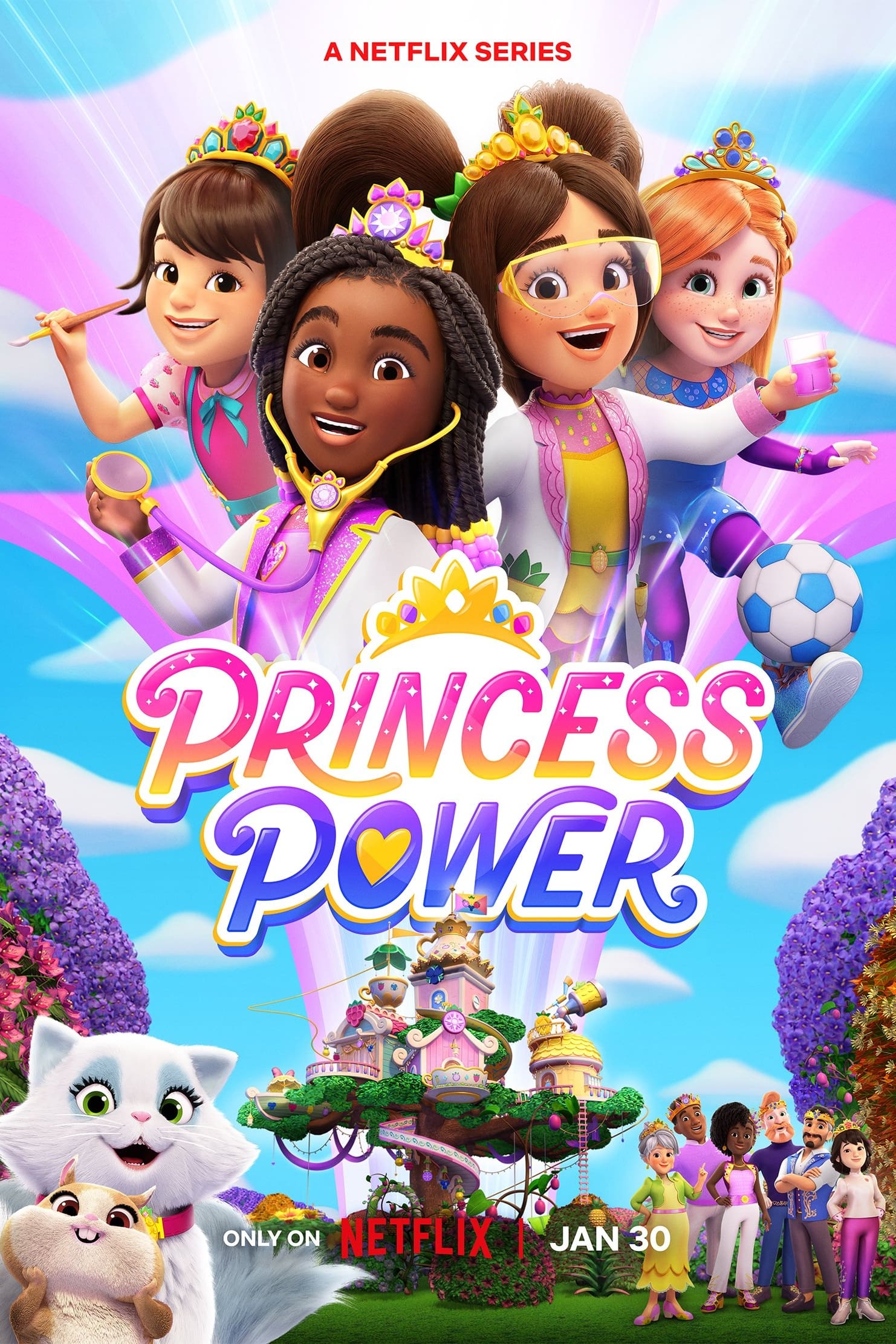 Banner Phim Những Công Chúa Trái Cây (Phần 2) (Princess Power (Season 2))