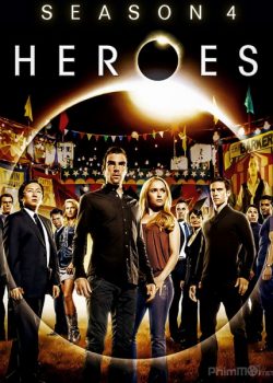 Banner Phim Những Người Hùng Phần 4 (Heroes Season 4)