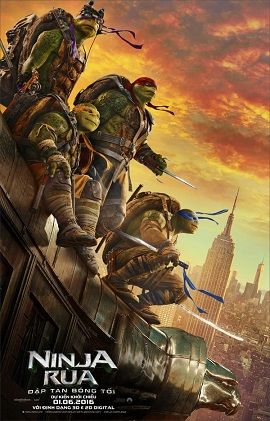 Banner Phim Ninja Rùa 2: Đập Tan Bóng Tối (Teenage Mutant Ninja Turtles: Out of the Shadows)