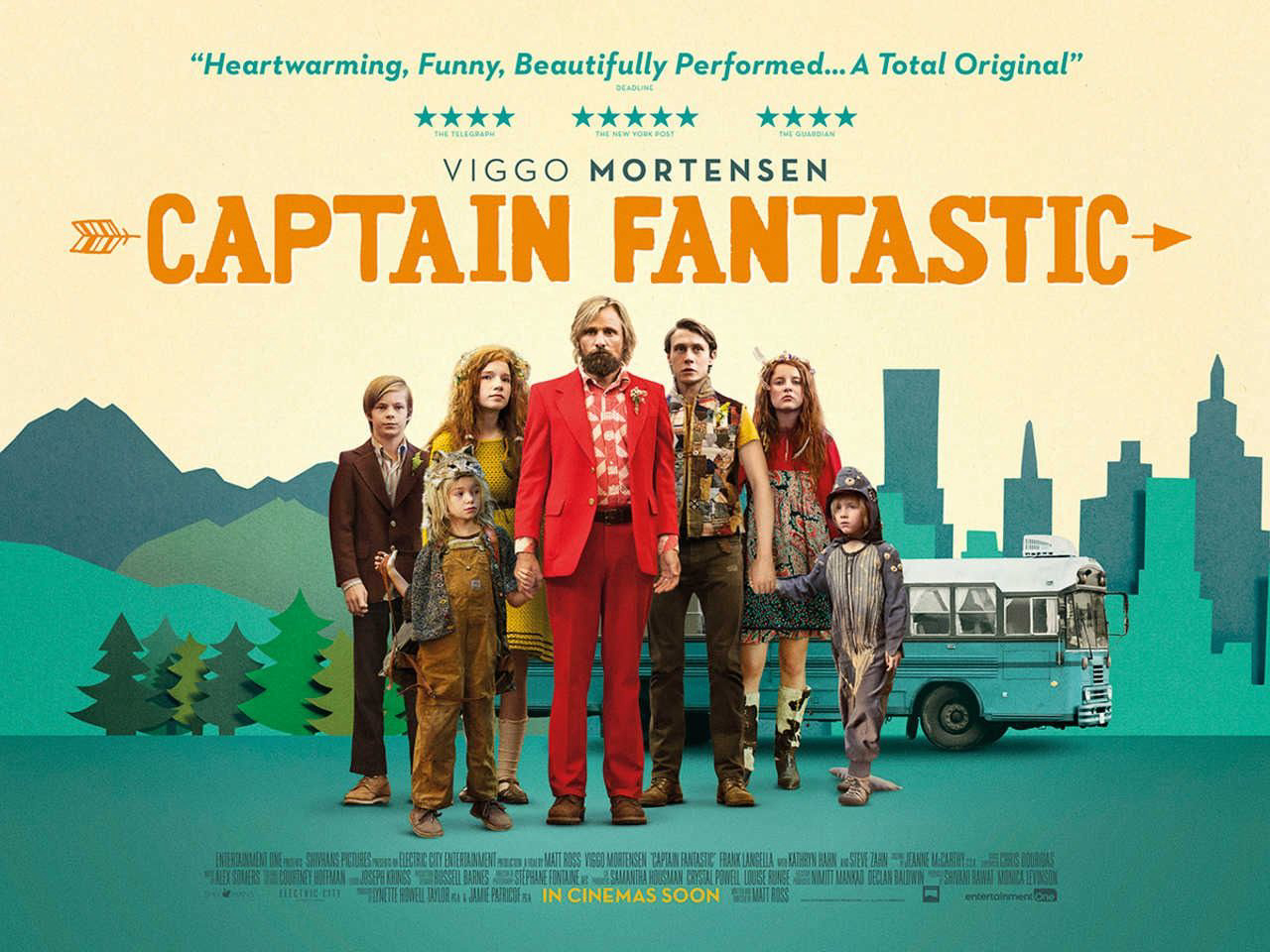 Xem Phim Ông Bố Bảo Thủ (Captain Fantastic)