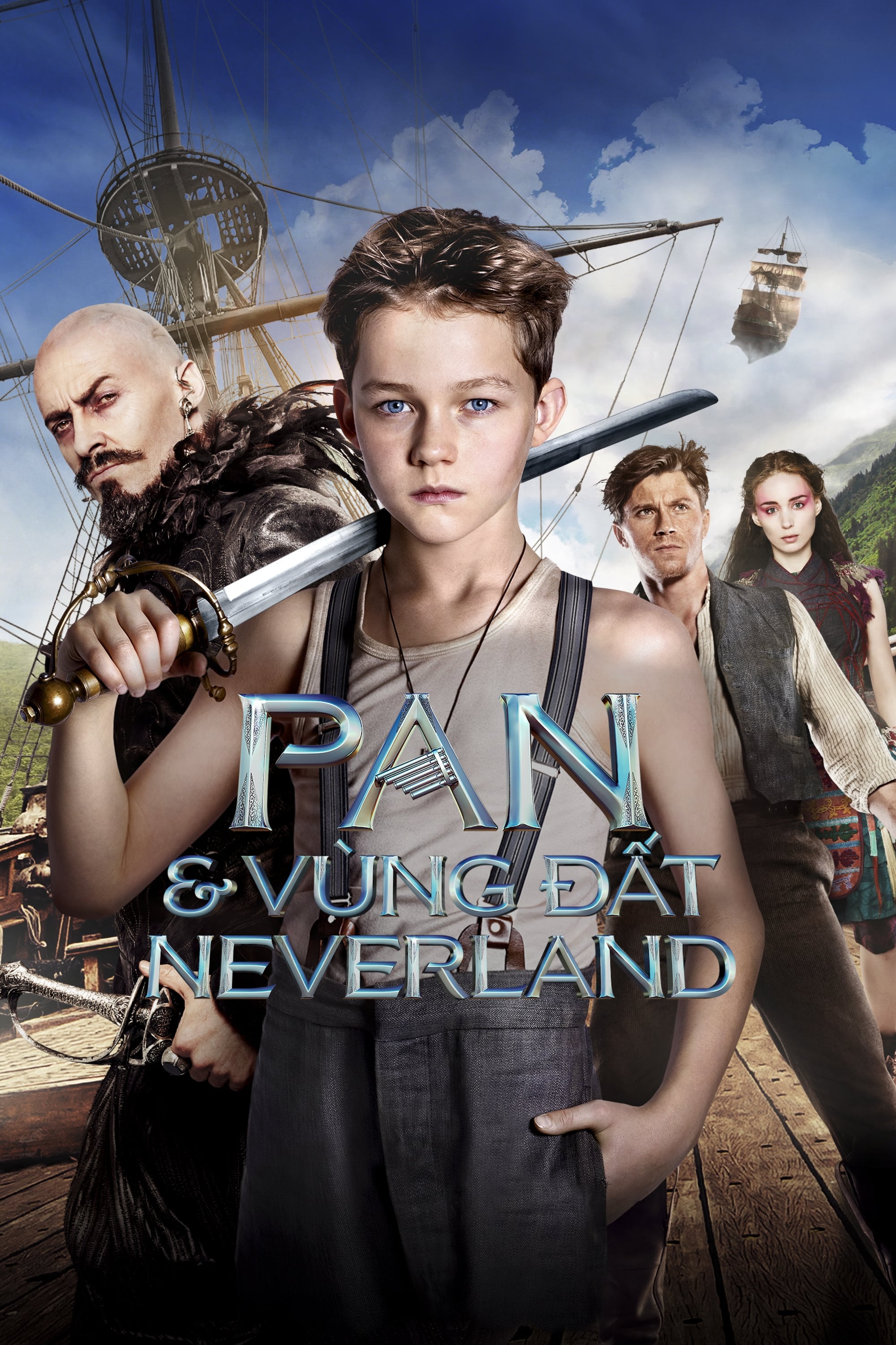 Banner Phim Pan & Vùng Đất Neverland (Pan)