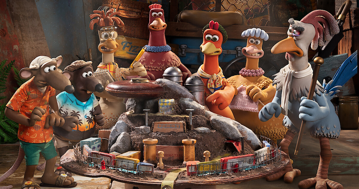 Banner Phim Phi Đội Gà Bay (Chicken Run)