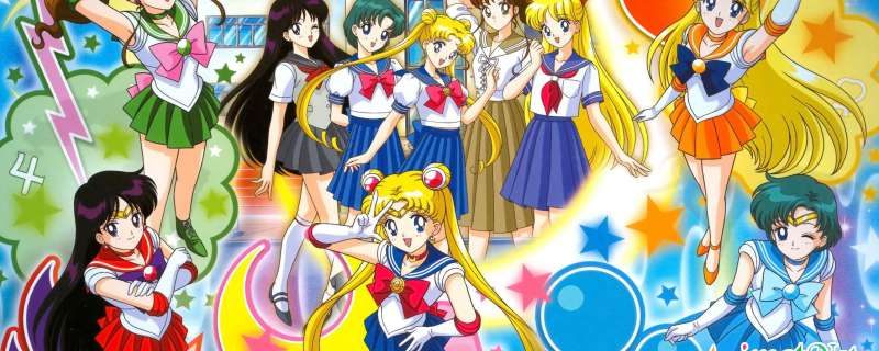 Banner Phim Bishoujo Senshi Sailor Moon (Sailor Moon 1~5 | Thủy Thủ Mặt Trăng Phần 1~5)