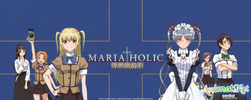 Banner Phim Maria†Holic Alive [BD] (Maria Holic 2 | Maria Holic 2 | MariaHolic 2 [Blu-ray])