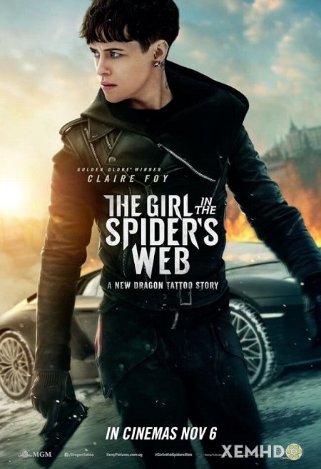 Banner Phim Cô Gái Trong Lưới Nhện Ảo (The Girl In The Spider Web)