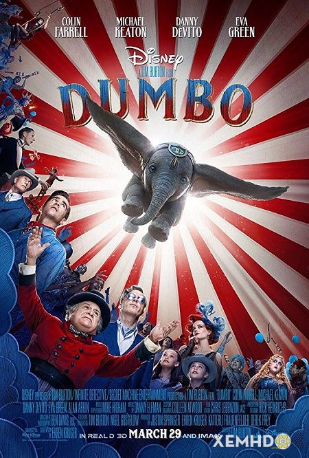 Banner Phim Dumbo: Chú Voi Biết Bay (Dumbo 2019)