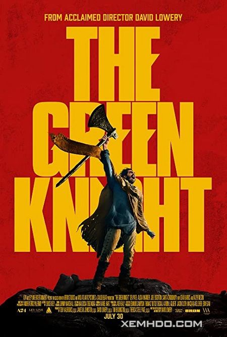 Banner Phim Hiệp Sỹ Xanh (The Green Knight)