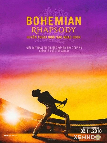 Banner Phim Huyền Thoại Ngôi Sao Nhạc Rock (Bohemian Rhapsody)