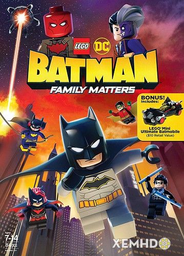Banner Phim Lego Dc: Người Dơi Và Vấn Đề Đại Gia Đình (Lego Dc: Batman, Family Matters)