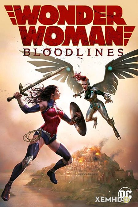 Banner Phim Nữ Thần Chiến Binh: Huyết Thống (Wonder Woman: Bloodlines)
