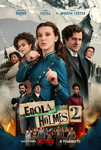 Banner Phim Nữ Thần Thám Enola Holmes 2 (Enola Holmes 2)