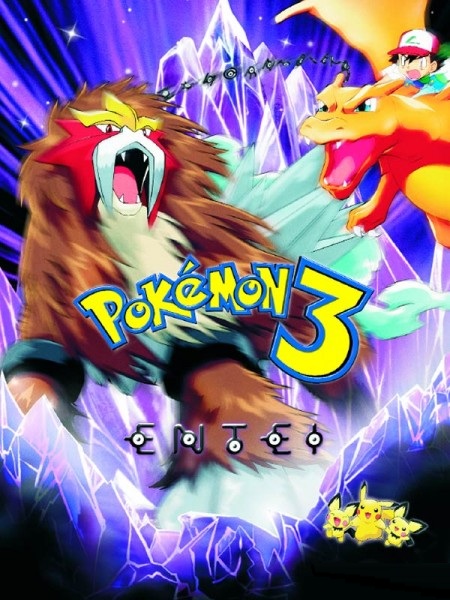 Banner Phim Pokemon Movie 3: Đế Vương Của Tháp Pha Lê Entei (Pokémon Movie 3: The Spell Of The Unown)
