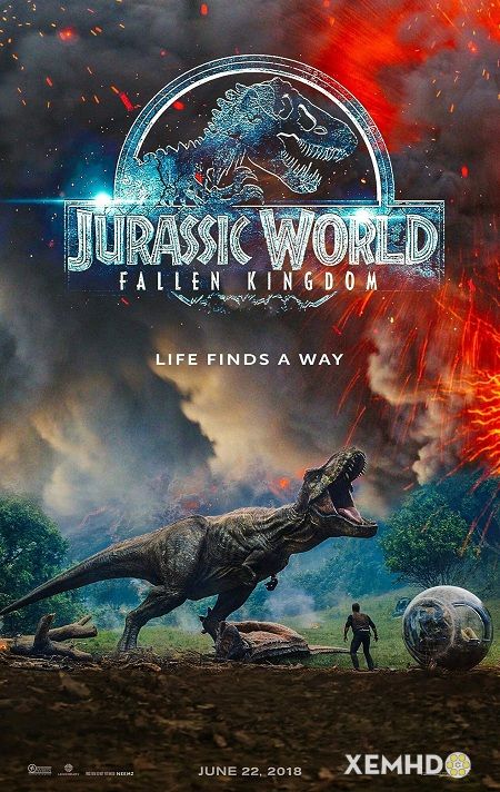 Banner Phim Thế Giới Khủng Long 2: Vương Quốc Sụp Đổ (Jurassic World 2: Fallen Kingdom)