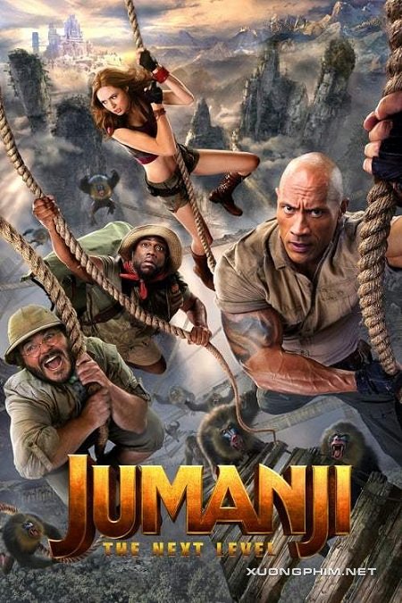 Banner Phim Trò Chơi Kỳ Ảo: Thăng Cấp (Jumanji: The Next Level)