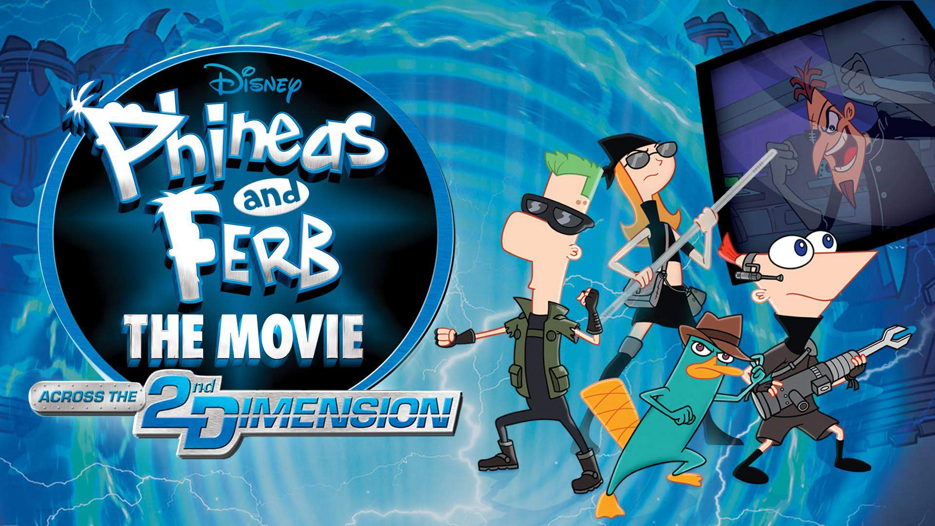 Banner Phim Phineas và Ferb: Băng Qua Chiều Không Gian Thứ 2 (Phineas and Ferb the Movie: Across the 2nd Dimension)