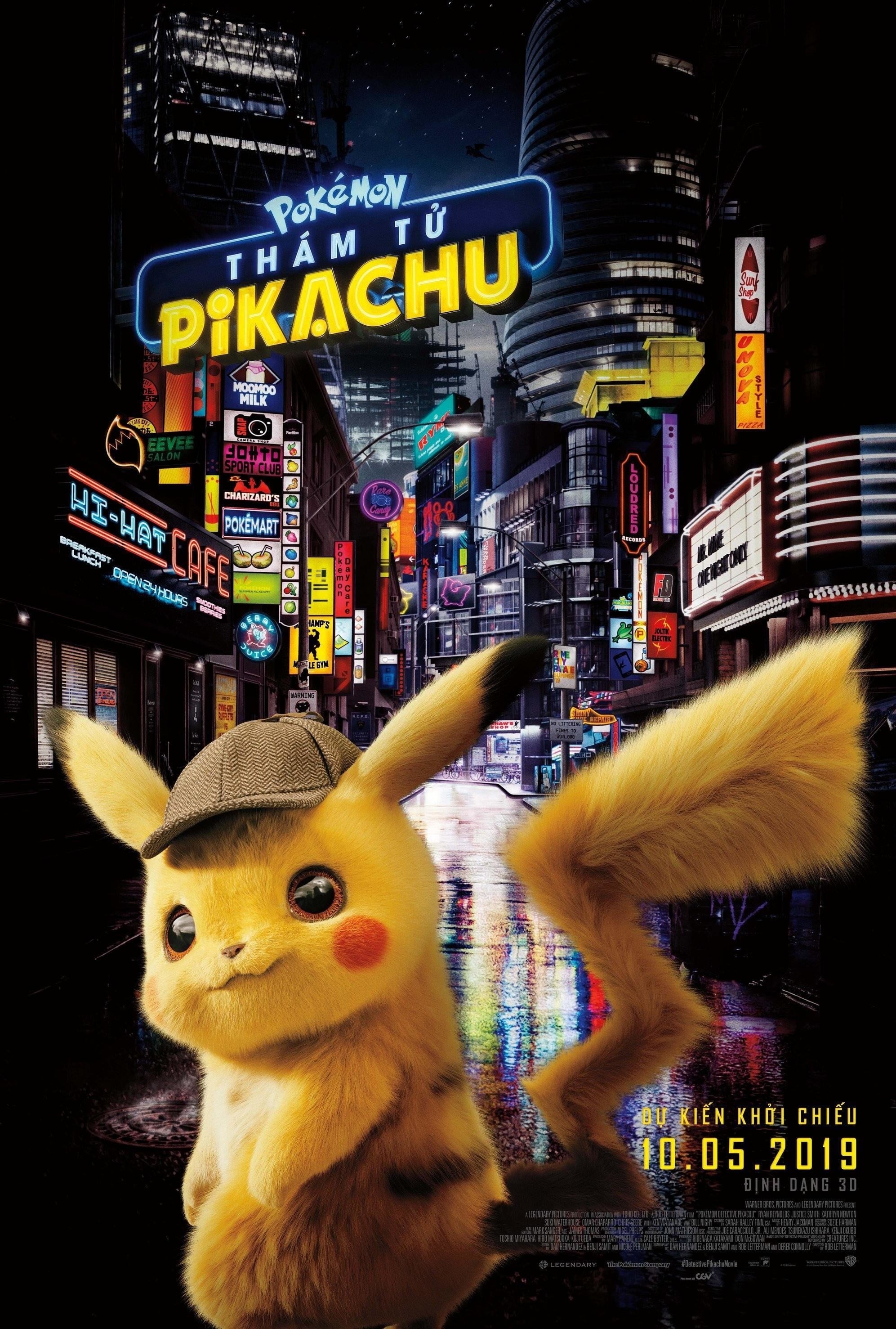 Banner Phim Pokémon: Thám Tử Pikachu (Pokémon Detective Pikachu)