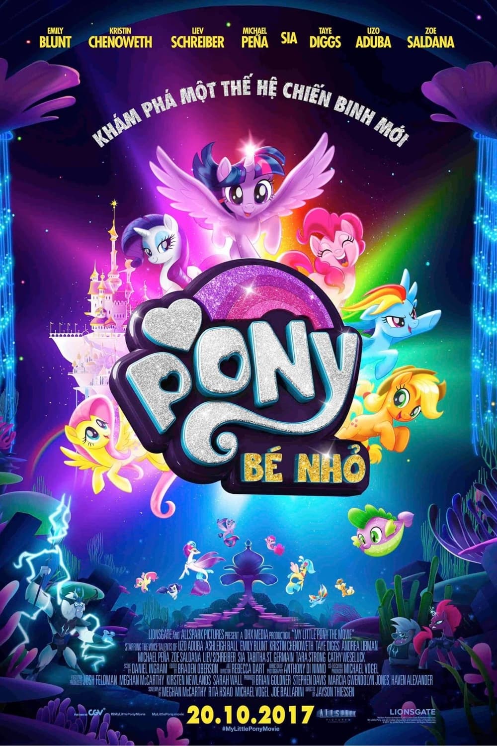 Banner Phim Pony Bé Nhỏ (My Little Pony: The Movie)