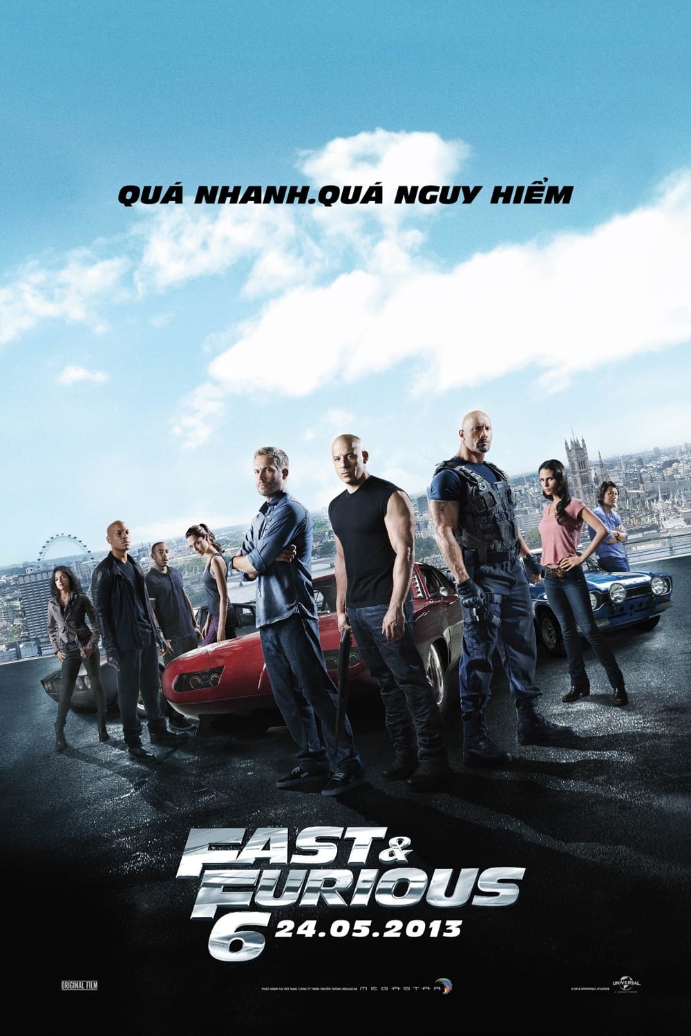 Banner Phim Quá Nhanh Quá Nguy Hiểm 6 (Fast & Furious 6)