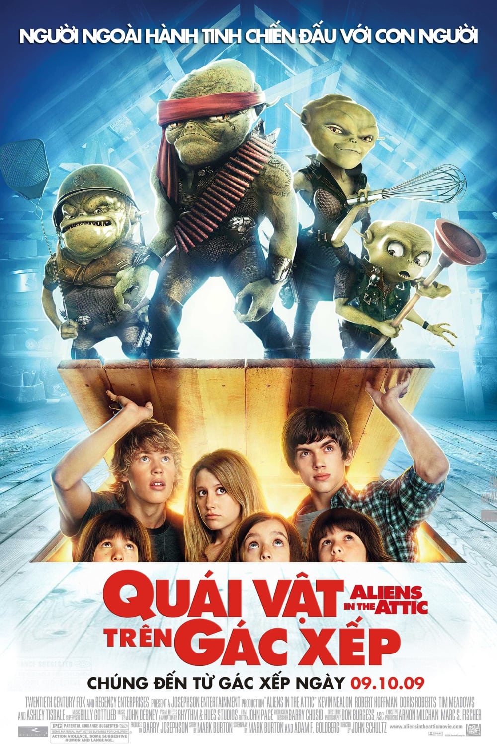 Banner Phim Quái Vật Trên Gác Xếp (Aliens in the Attic)