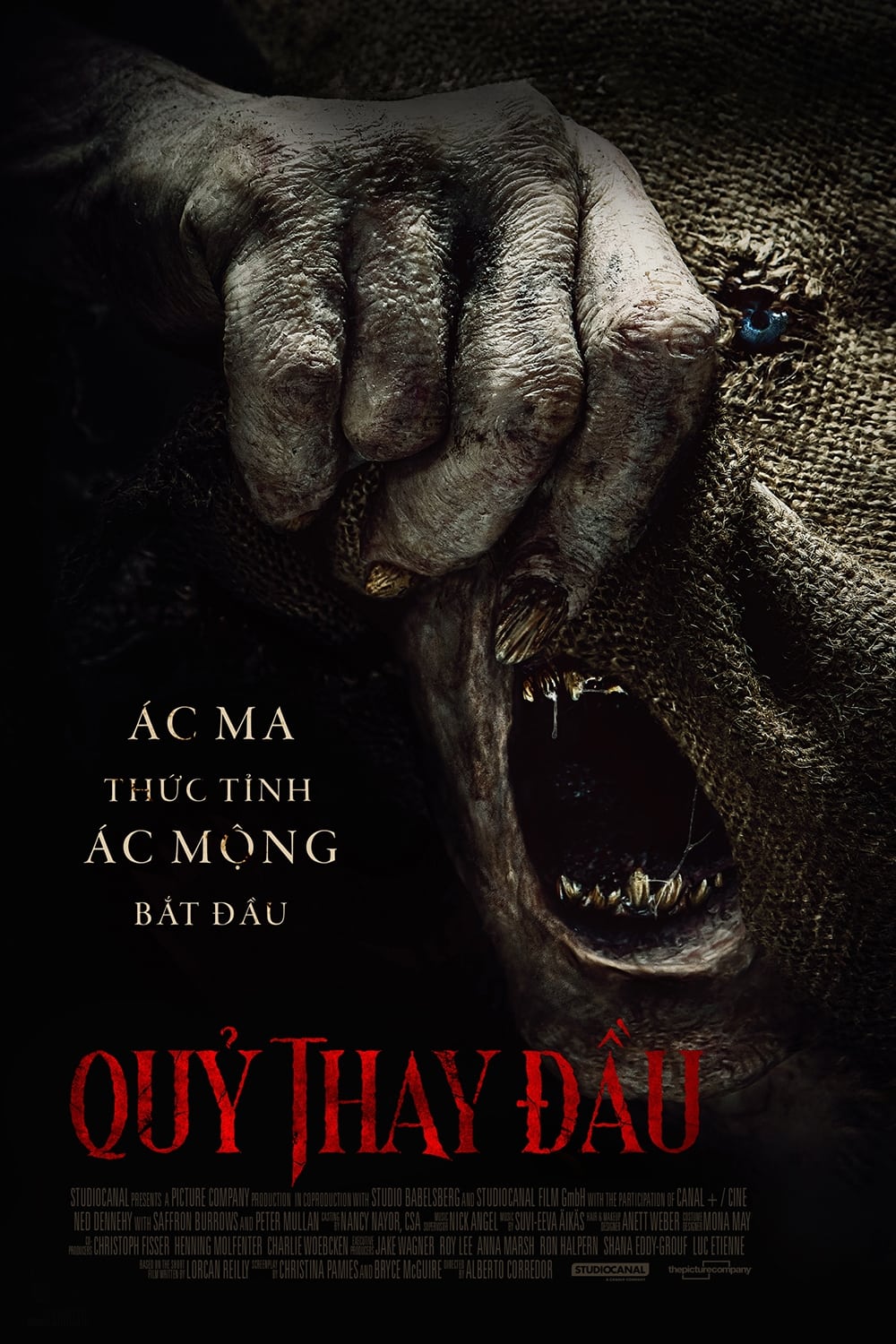 Banner Phim Quỷ Thay Đầu (Baghead)