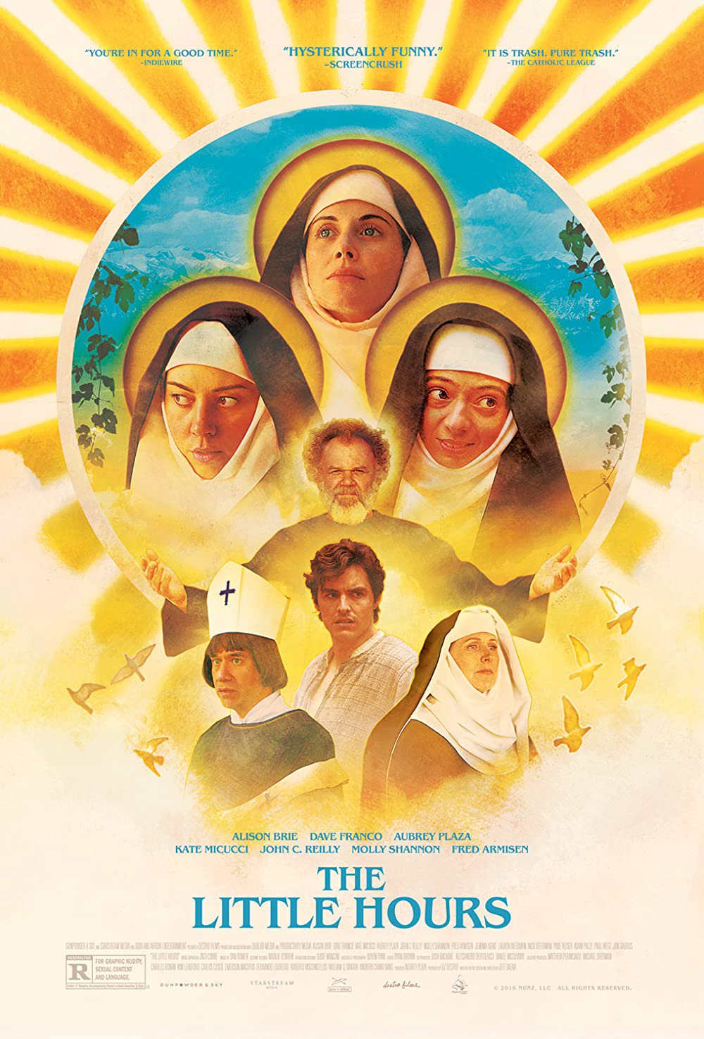 Banner Phim Rạng Ngày (The Little Hours)