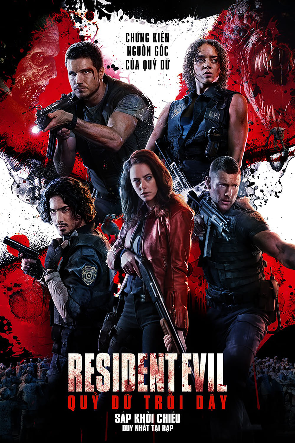 Banner Phim Resident Evil: Quỷ Dữ Trỗi Dậy (Resident Evil: Welcome to Raccoon City)