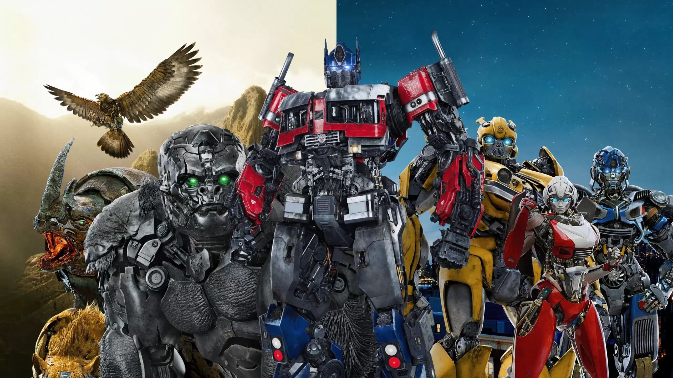 Banner Phim Robot Đại Chiến: Quái Thú Trỗi Dậy (Transformers: Rise of the Beasts)