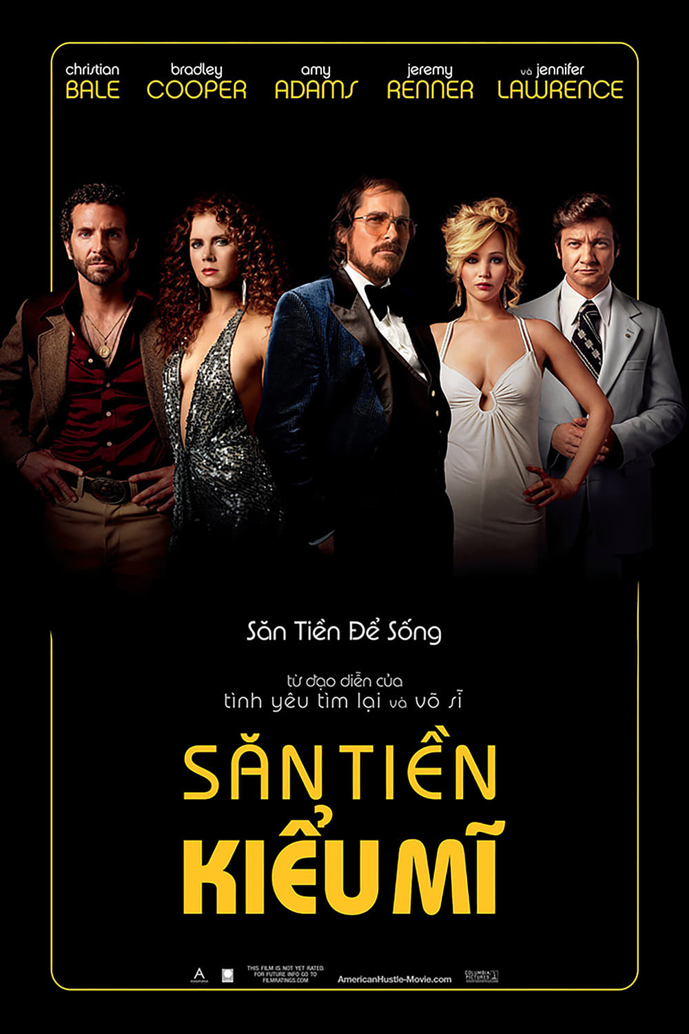 Banner Phim Săn Tiền Kiểu Mỹ (American Hustle)