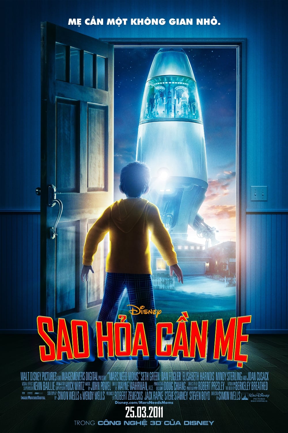 Banner Phim Sao Hỏa Cần Mẹ (Mars Needs Moms)