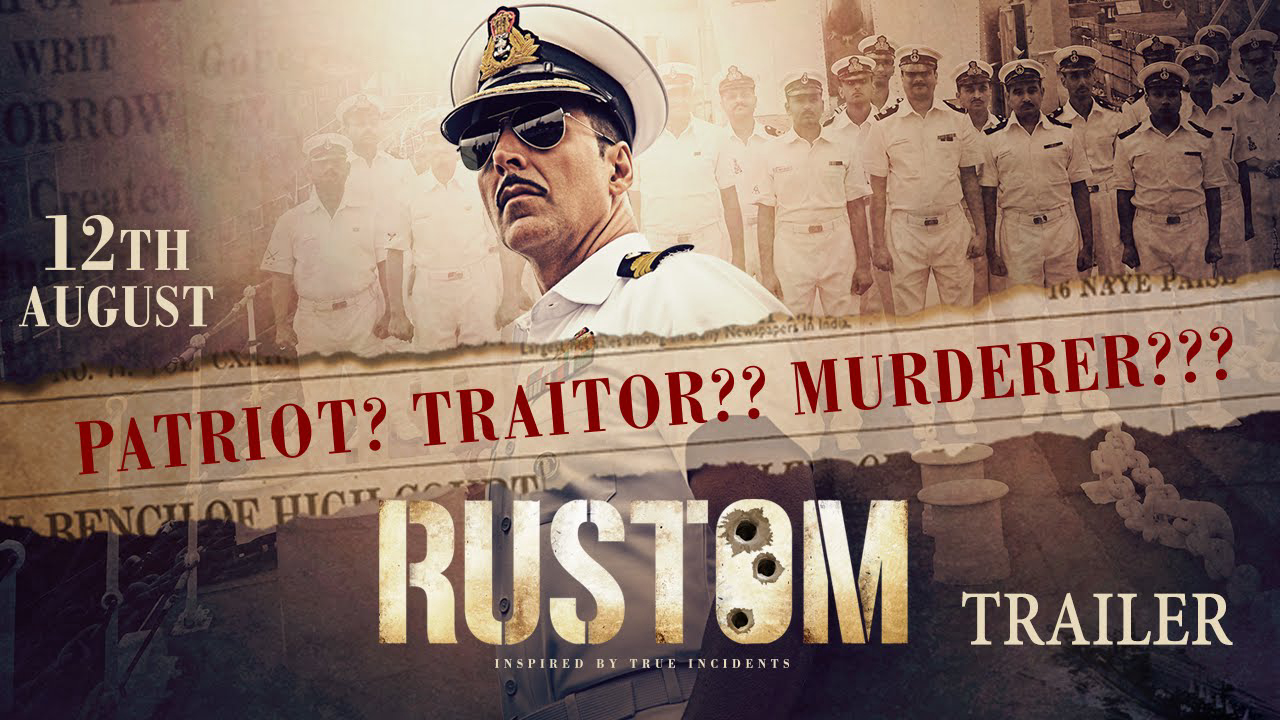 Banner Phim Sĩ Quan Rustom (Rustom)