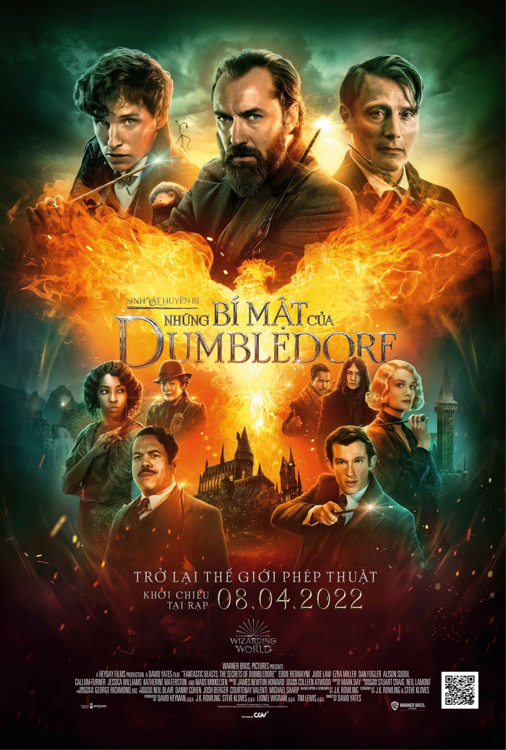 Banner Phim Sinh Vật Huyền Bí: Những Bí Mật của Dumbledore (Fantastic Beasts: The Secrets of Dumbledore)