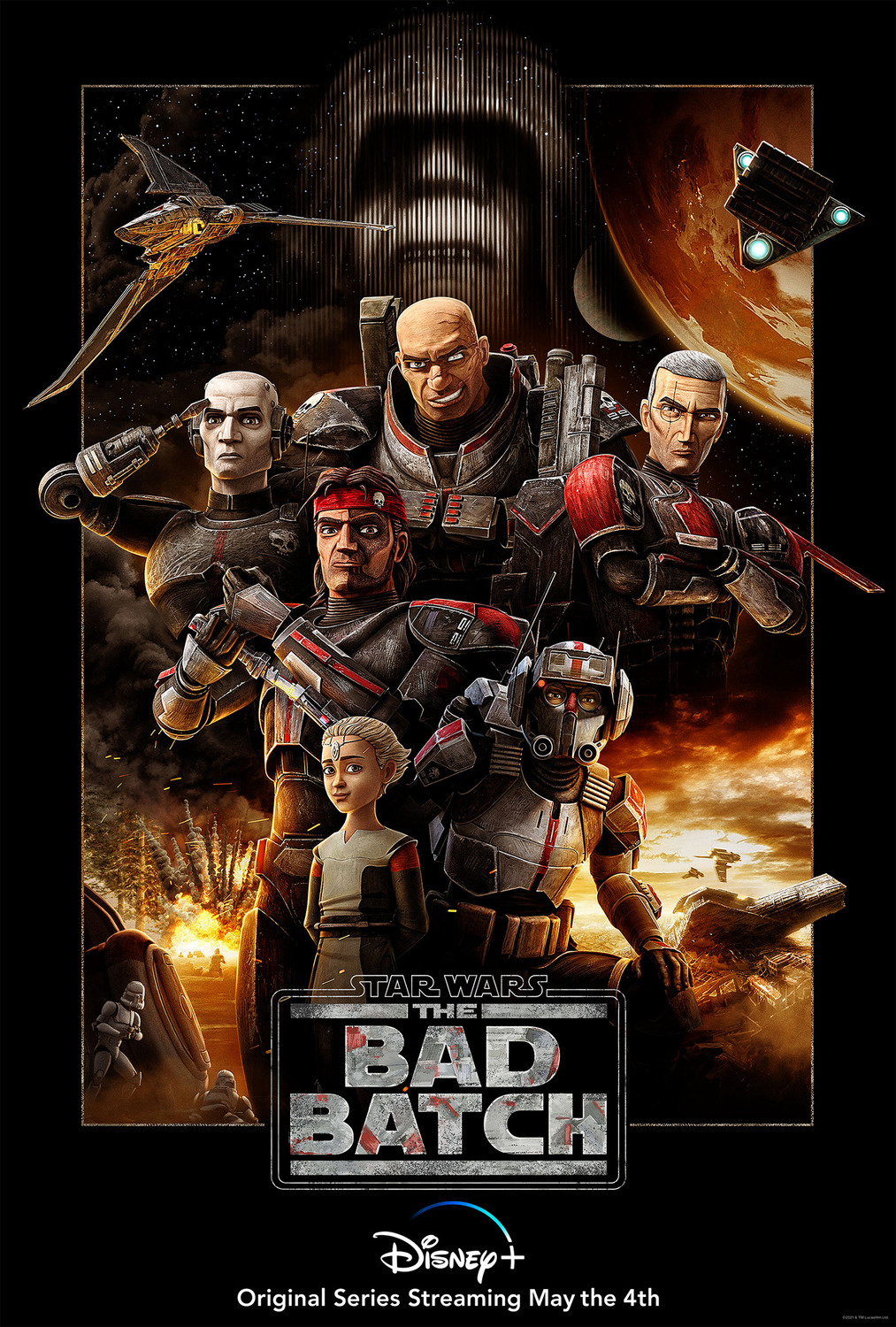 Banner Phim Star Wars: Biệt Đội Nhân Bản Đặc Biệt (Phần 1) (Star Wars: The Bad Batch (Season 1))